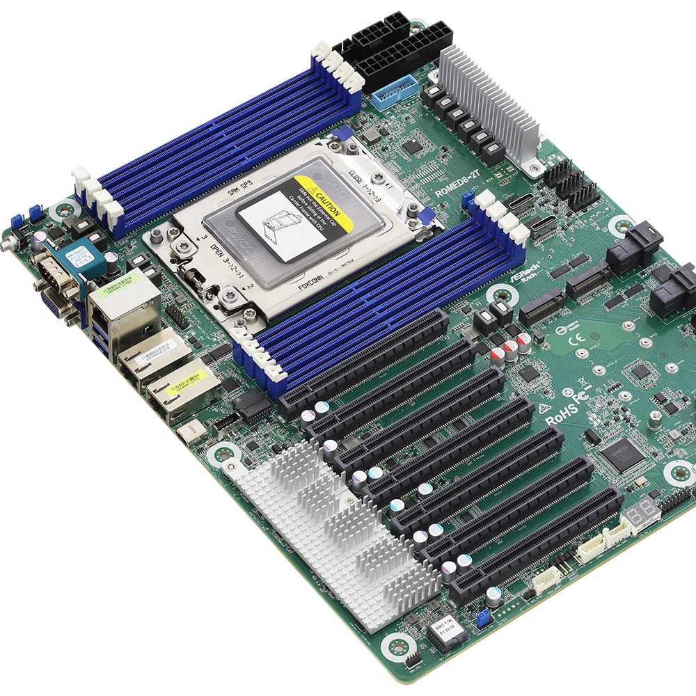 Origineel ASRock Rack ROMED8-2 - Dual Socket Sp3 Epyc Motherboard recensie en prijs